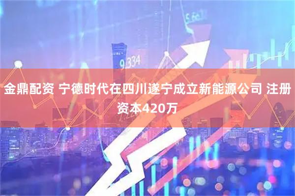 金鼎配资 宁德时代在四川遂宁成立新能源公司 注册资本420万